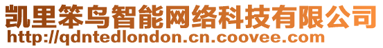 凱里笨鳥智能網(wǎng)絡(luò)科技有限公司