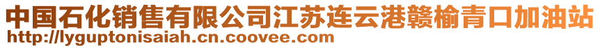 中國石化銷售有限公司江蘇連云港贛榆青口加油站