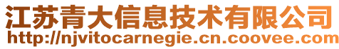 江蘇青大信息技術(shù)有限公司
