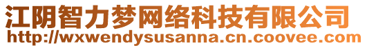 江陰智力夢(mèng)網(wǎng)絡(luò)科技有限公司