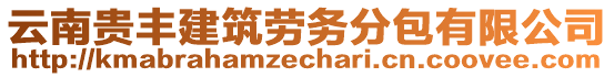 云南貴豐建筑勞務(wù)分包有限公司