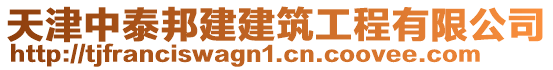 天津中泰邦建建筑工程有限公司