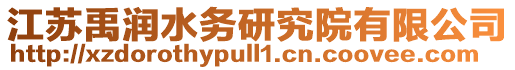 江蘇禹潤水務(wù)研究院有限公司