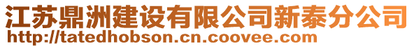 江蘇鼎洲建設(shè)有限公司新泰分公司