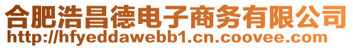合肥浩昌德電子商務有限公司