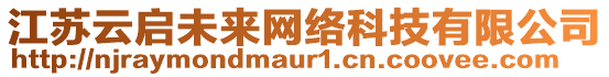 江蘇云啟未來(lái)網(wǎng)絡(luò)科技有限公司