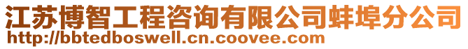 江蘇博智工程咨詢有限公司蚌埠分公司