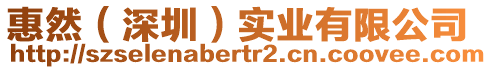 惠然(深圳)實業有限公司