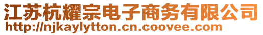 江蘇杭耀宗電子商務有限公司