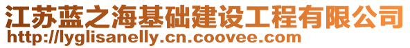江蘇藍之海基礎建設工程有限公司