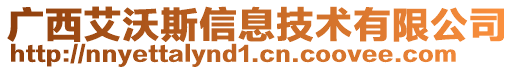 廣西艾沃斯信息技術(shù)有限公司