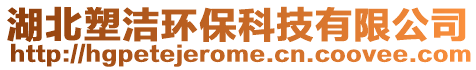 湖北塑潔環(huán)保科技有限公司