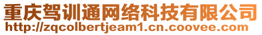 重慶駕訓(xùn)通網(wǎng)絡(luò)科技有限公司