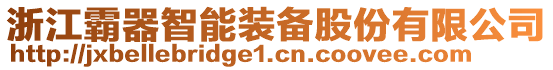 浙江霸器智能裝備股份有限公司