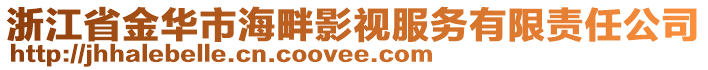 浙江省金華市海畔影視服務(wù)有限責(zé)任公司