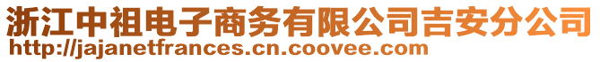 浙江中祖電子商務有限公司吉安分公司