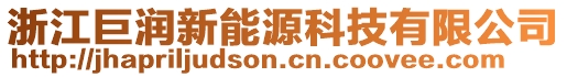 浙江巨潤新能源科技有限公司