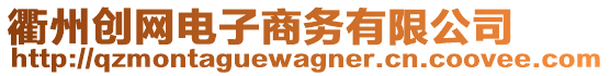 衢州創(chuàng)網(wǎng)電子商務(wù)有限公司