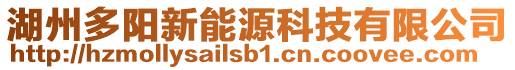 湖州多陽新能源科技有限公司