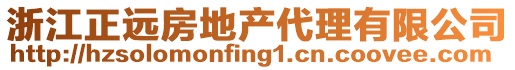 浙江正遠房地產代理有限公司