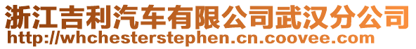 浙江吉利汽車有限公司武漢分公司