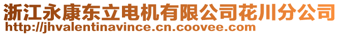 浙江永康東立電機有限公司花川分公司