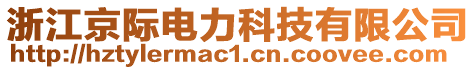 浙江京際電力科技有限公司