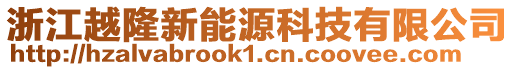 浙江越隆新能源科技有限公司