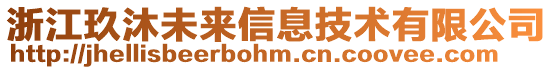 浙江玖沐未來信息技術(shù)有限公司