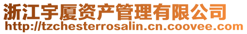 浙江宇廈資產管理有限公司