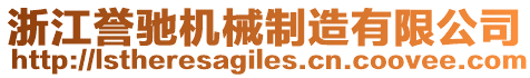 浙江譽馳機械制造有限公司