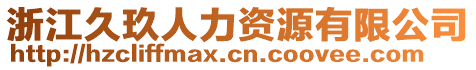 浙江久玖人力資源有限公司