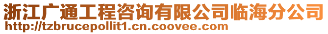 浙江廣通工程咨詢有限公司臨海分公司