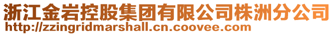 浙江金巖控股集團(tuán)有限公司株洲分公司