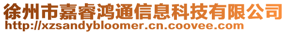 徐州市嘉睿鴻通信息科技有限公司