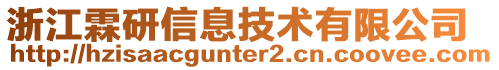 浙江霖研信息技術(shù)有限公司