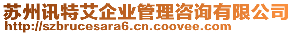 蘇州訊特艾企業(yè)管理咨詢有限公司