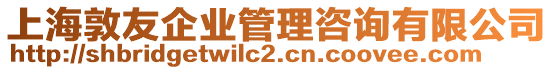 上海敦友企業(yè)管理咨詢有限公司