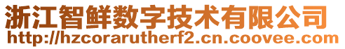 浙江智鮮數(shù)字技術(shù)有限公司