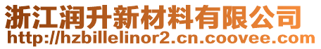 浙江潤升新材料有限公司