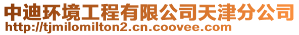 中迪環境工程有限公司天津分公司