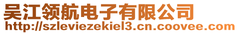 吳江領(lǐng)航電子有限公司