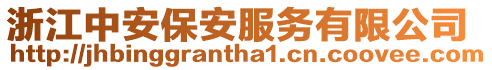 浙江中安保安服務有限公司