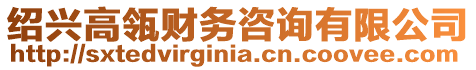 紹興高瓴財務咨詢有限公司