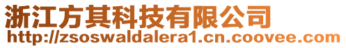 浙江方其科技有限公司