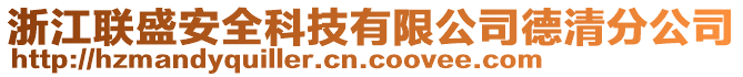 浙江聯(lián)盛安全科技有限公司德清分公司