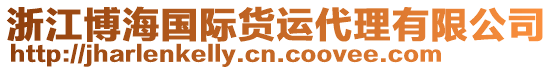 浙江博海國際貨運代理有限公司