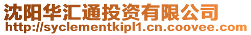 沈陽(yáng)華匯通投資有限公司