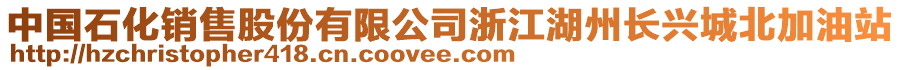 中國石化銷售股份有限公司浙江湖州長興城北加油站