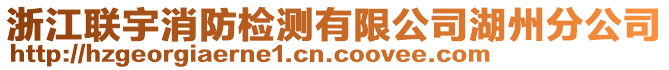 浙江聯宇消防檢測有限公司湖州分公司